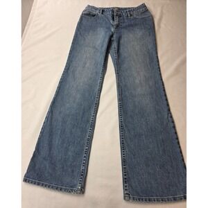 J. Jill Women's Boot Cut Stretch Denim Blue Jeans. Size 4